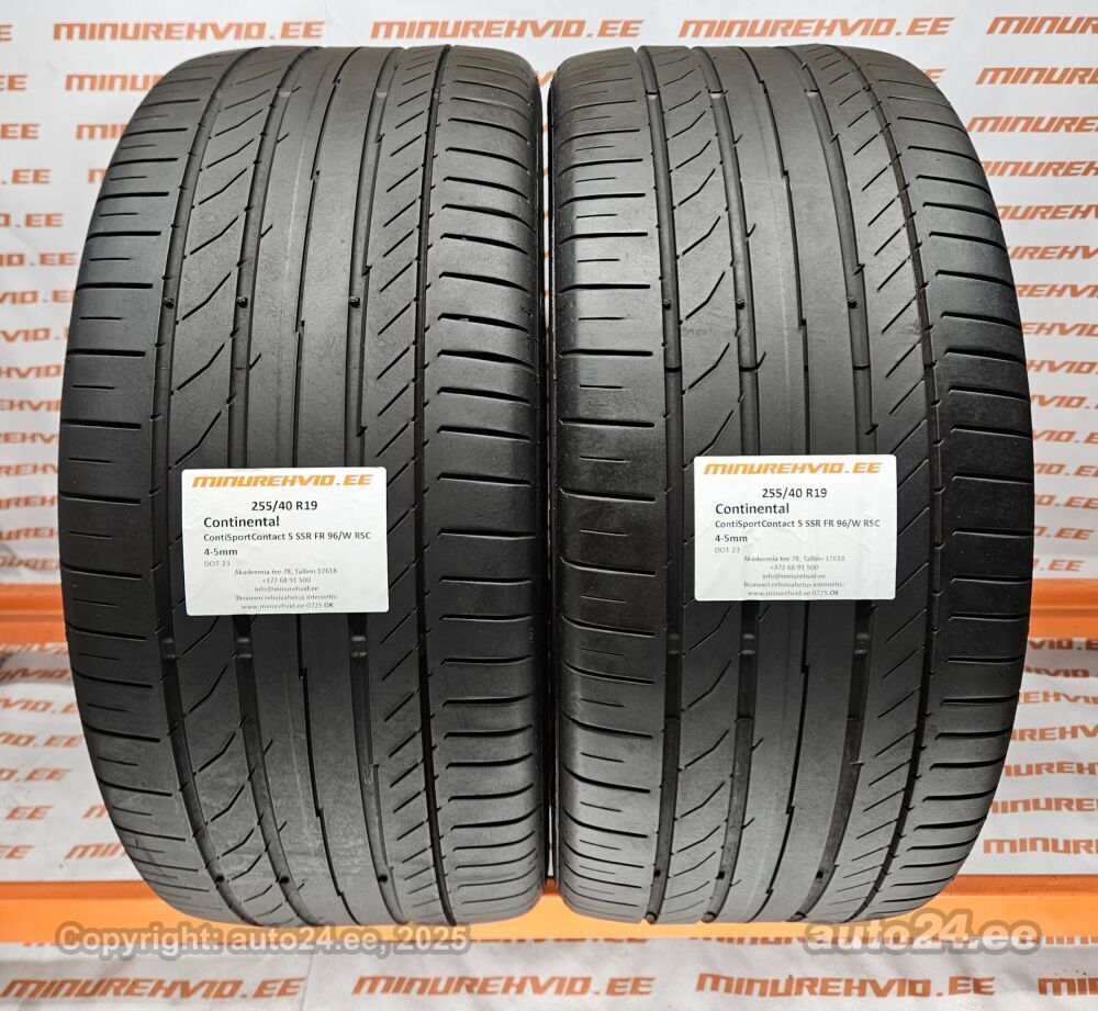 CONTINENTAL CONTISPORTCONTACT 5 SSR FR 255/40 R19 96W 